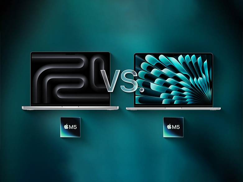مقایسه مک بوک پرو m5 با ایر m5 مقایسه مک بوک پرو m5 با ایر m5